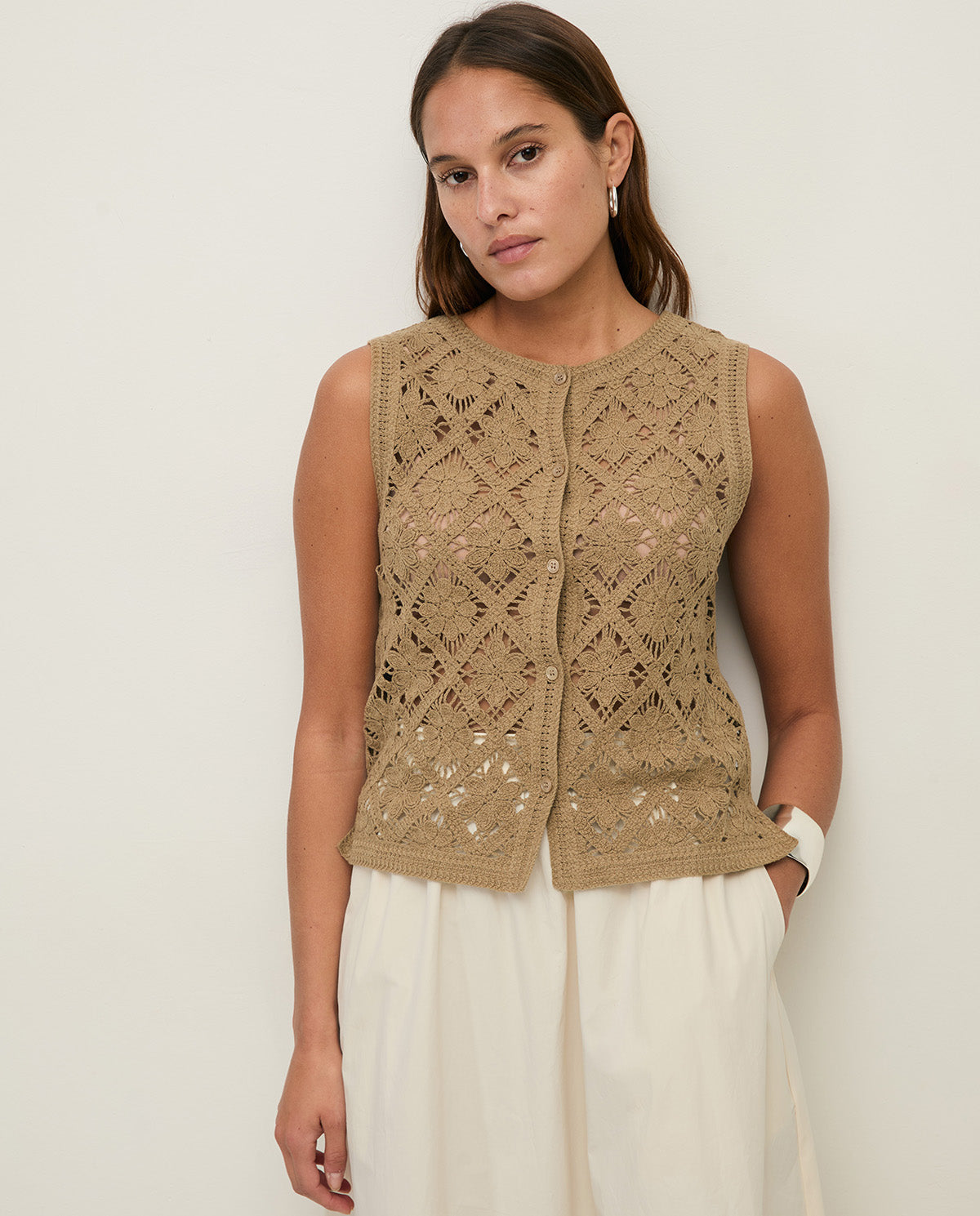 YERSE SS26 Crochet Vest