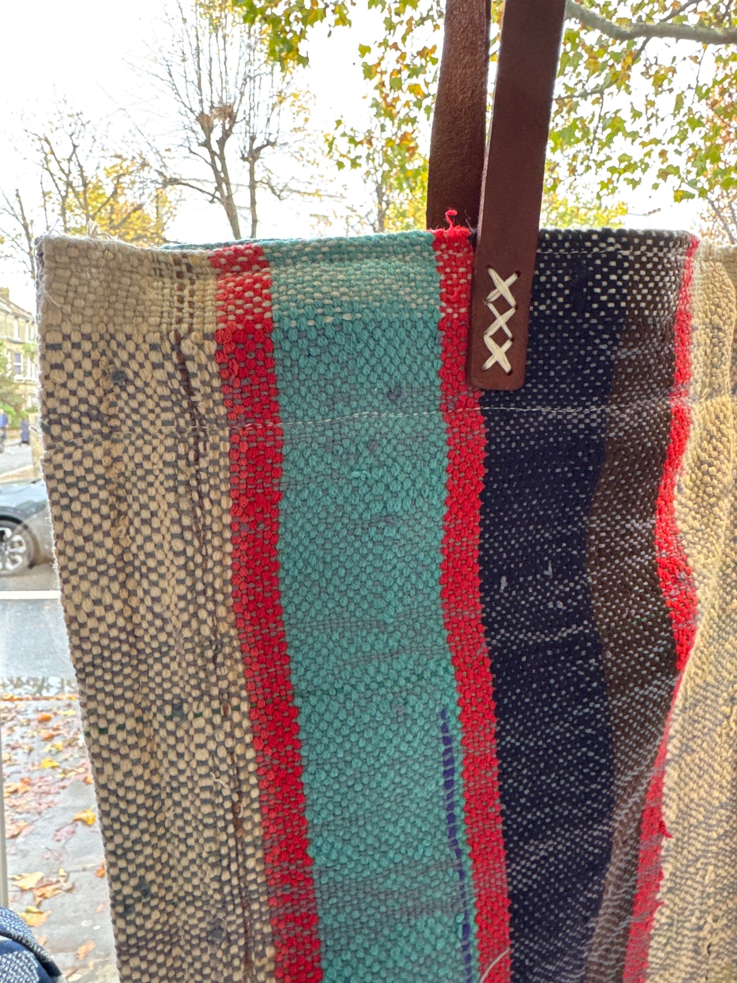 MAROC Vintage Textile Tote Bag
