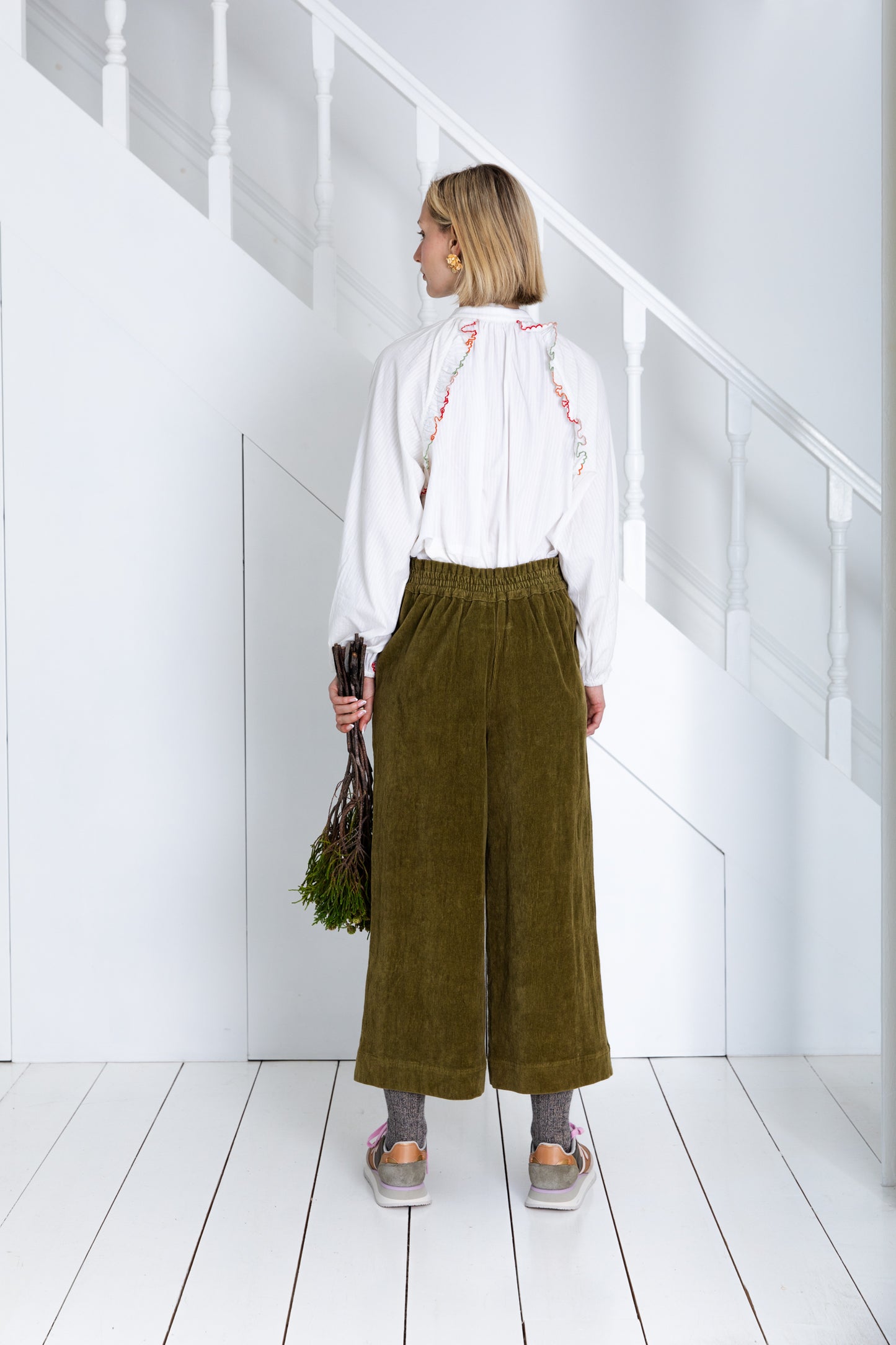 Bonte Bijou Trouser Olive AW25