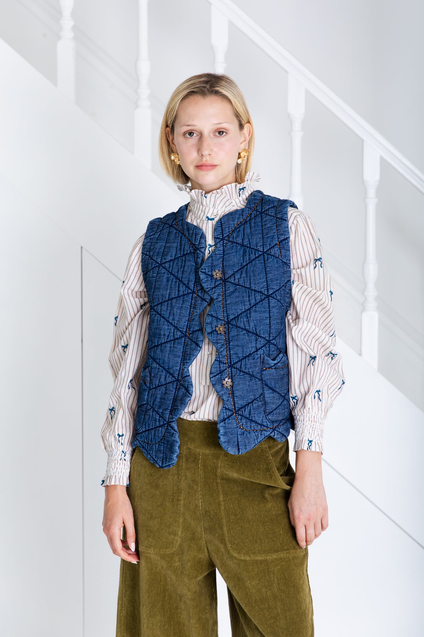 Bonte Estelle Gilet denim AW25