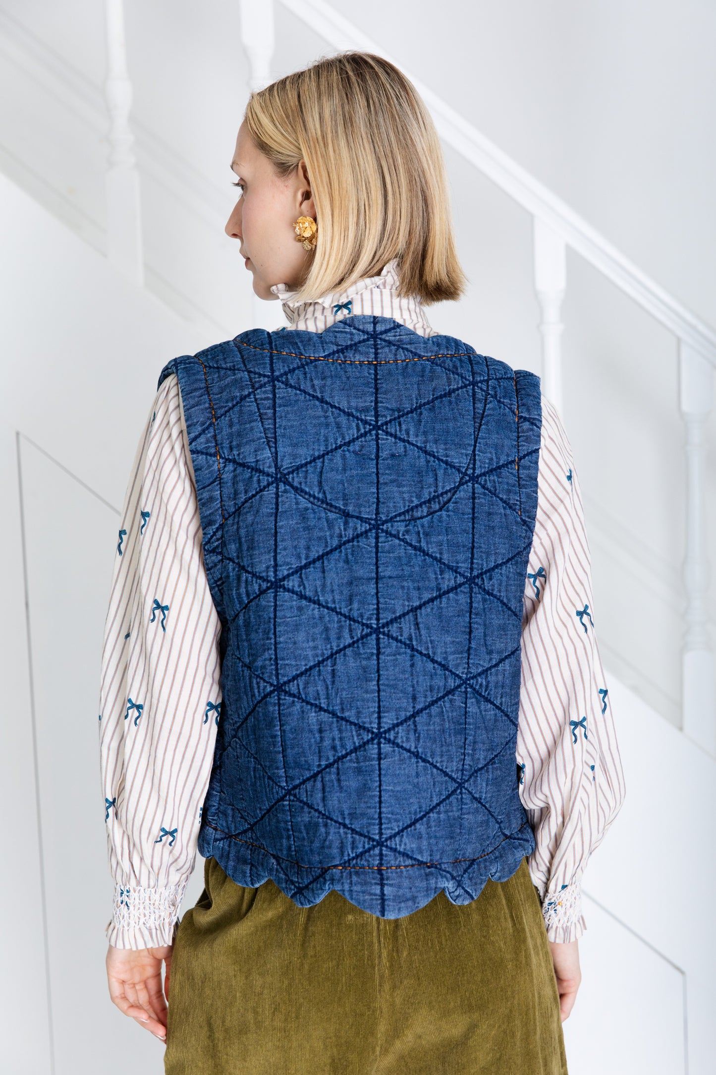Bonte Estelle Gilet denim AW25