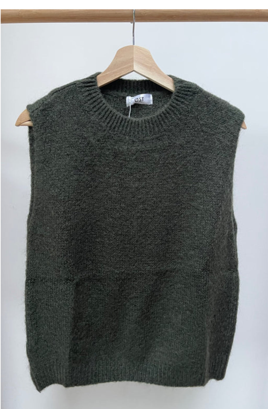 OST Katherine Mohair Crewneck Vest