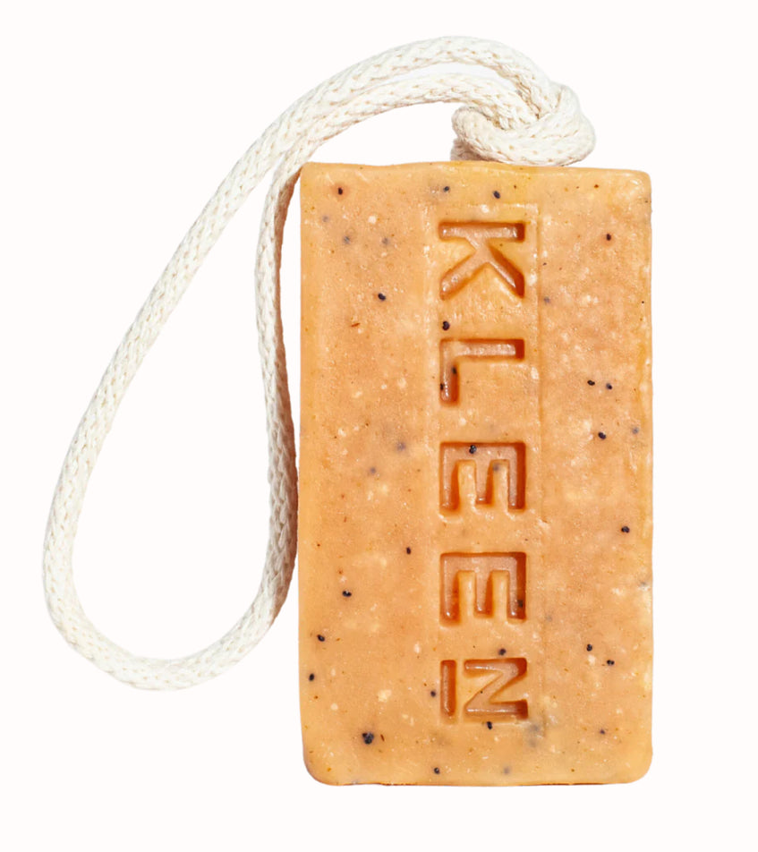 Kleen soap on a rope