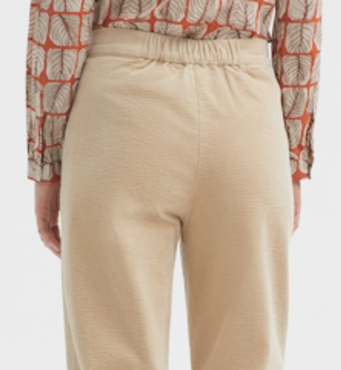 Nice Things AW24 Bubble effect Cords Dark Ecru