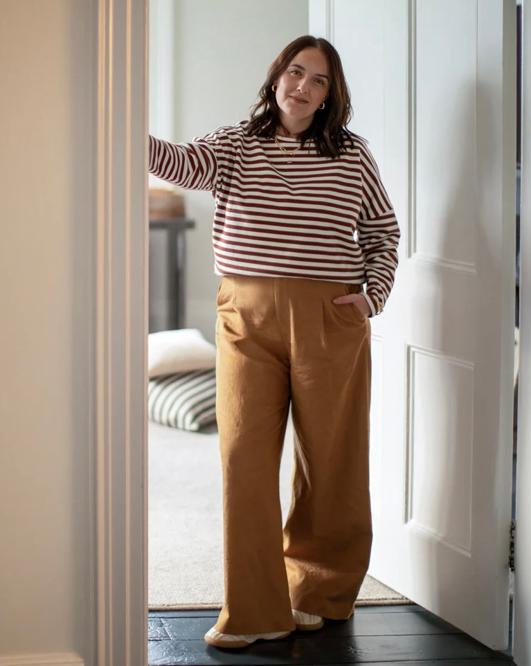 Chalk Rebecca Stripe Top