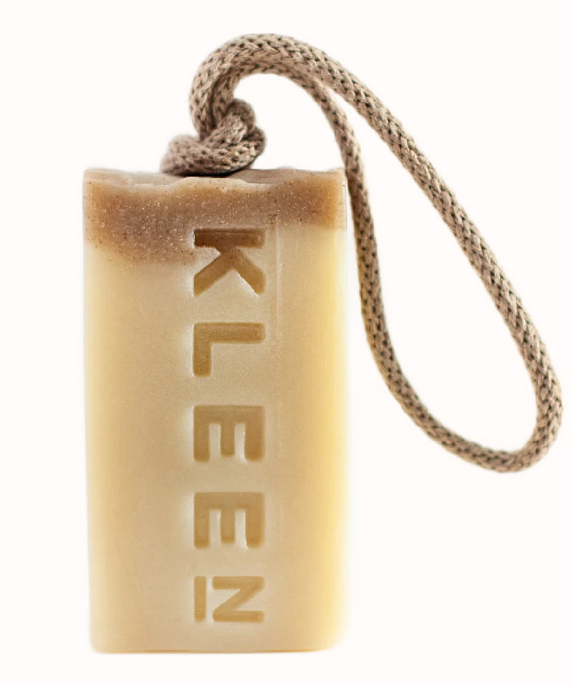Kleen soap on a rope