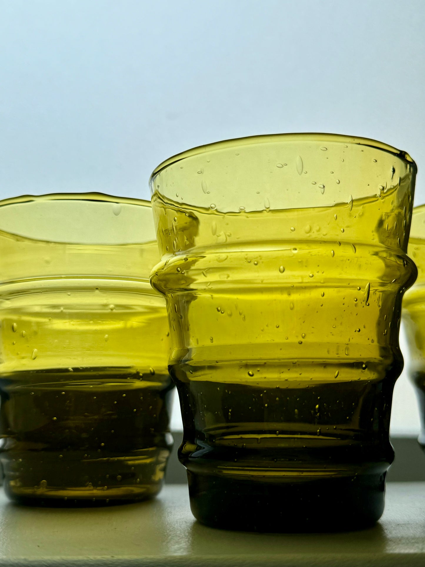 MAROC GLASS Beldi Ribbed Tumbler