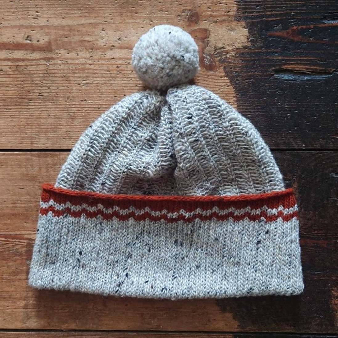 Kate Jones hat - Bobble