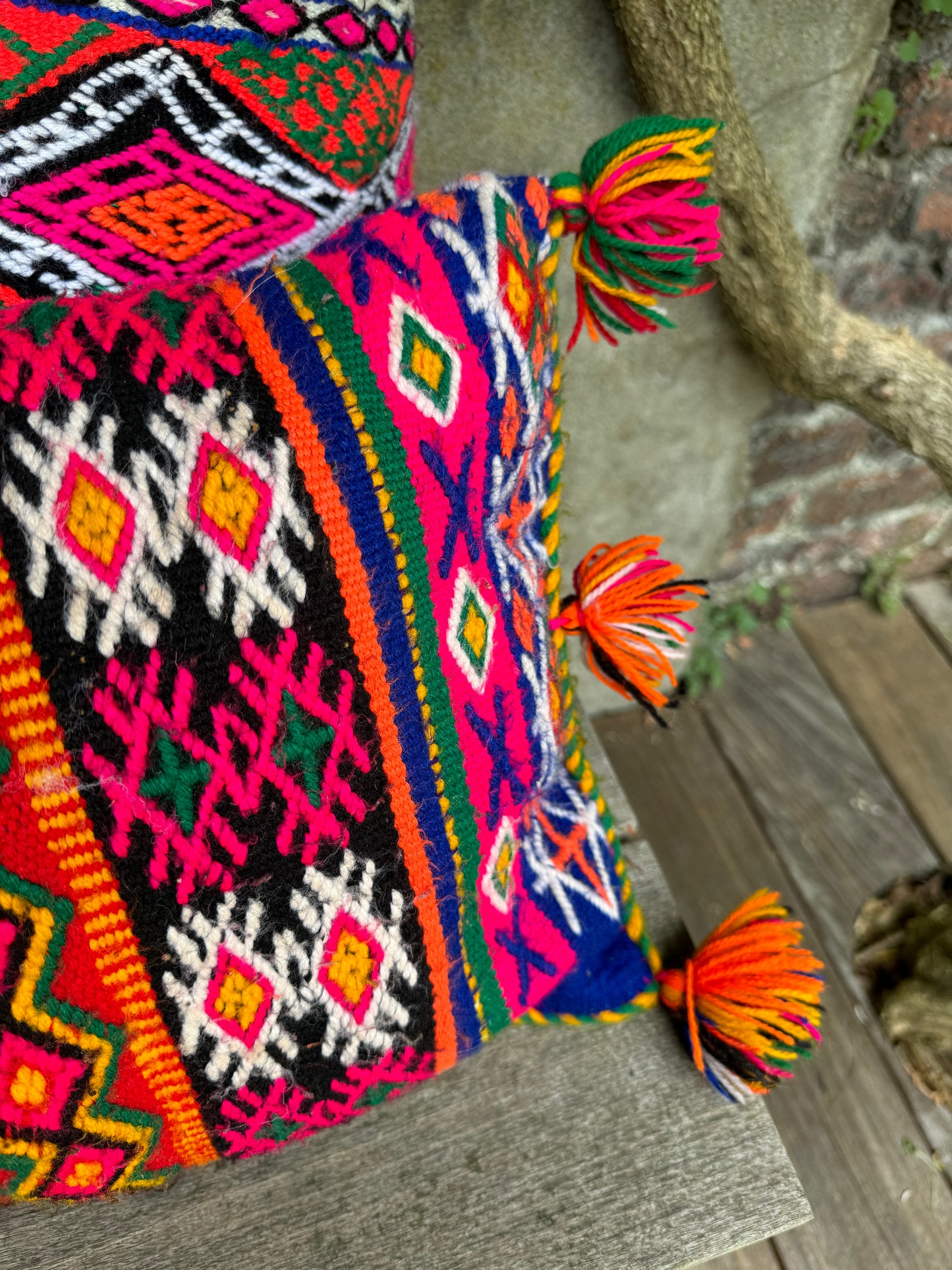 MAROC Berber Embroidered Cushion