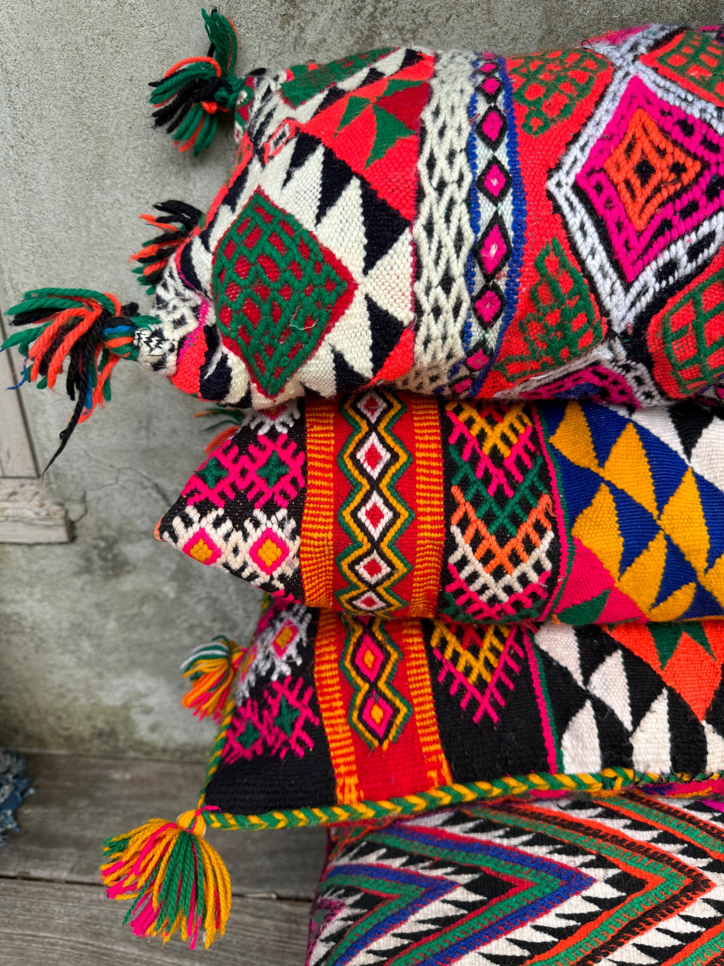 MAROC Berber Embroidered Cushion