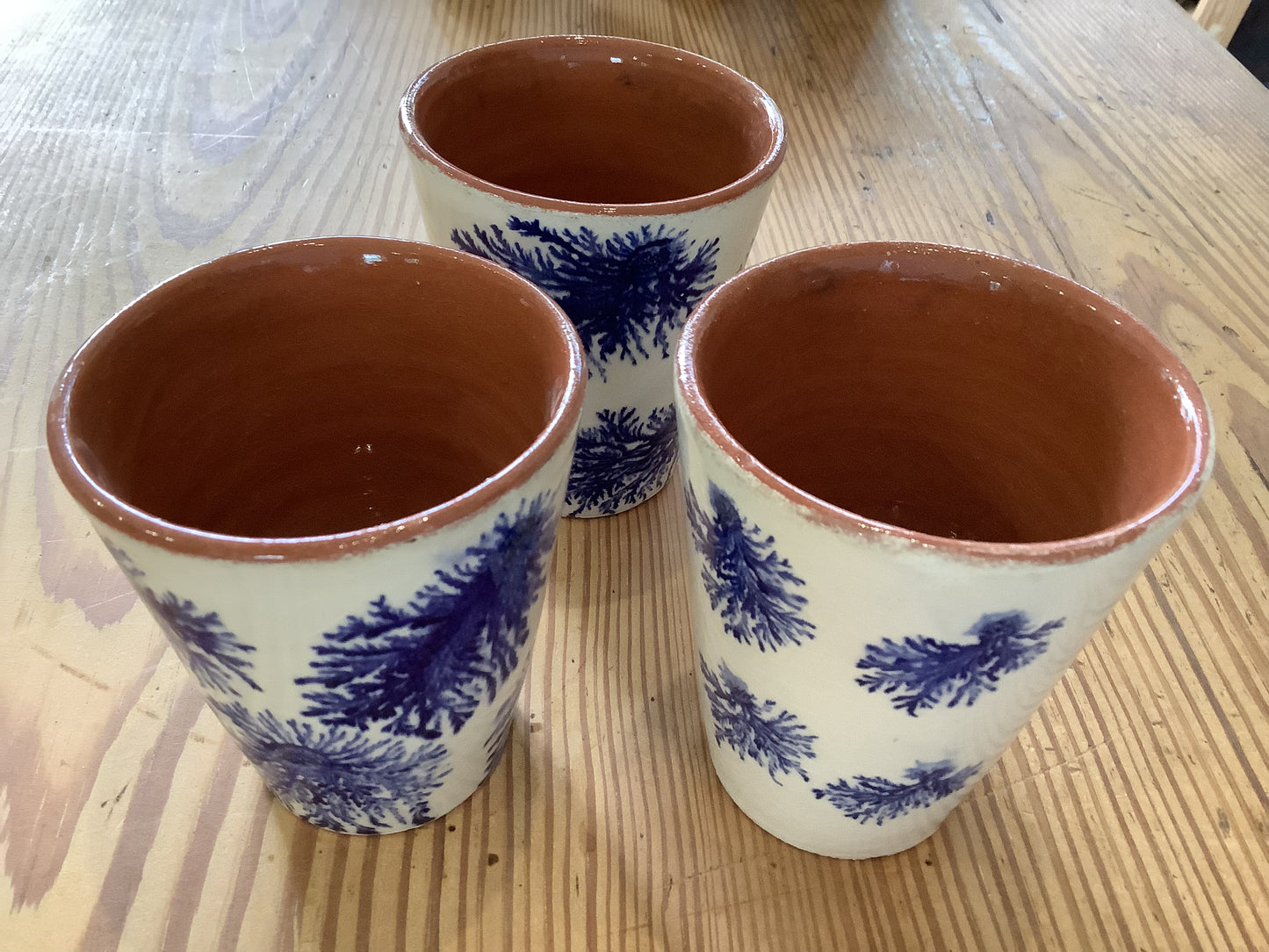 Maroc Ceramics Seaweed Beakers