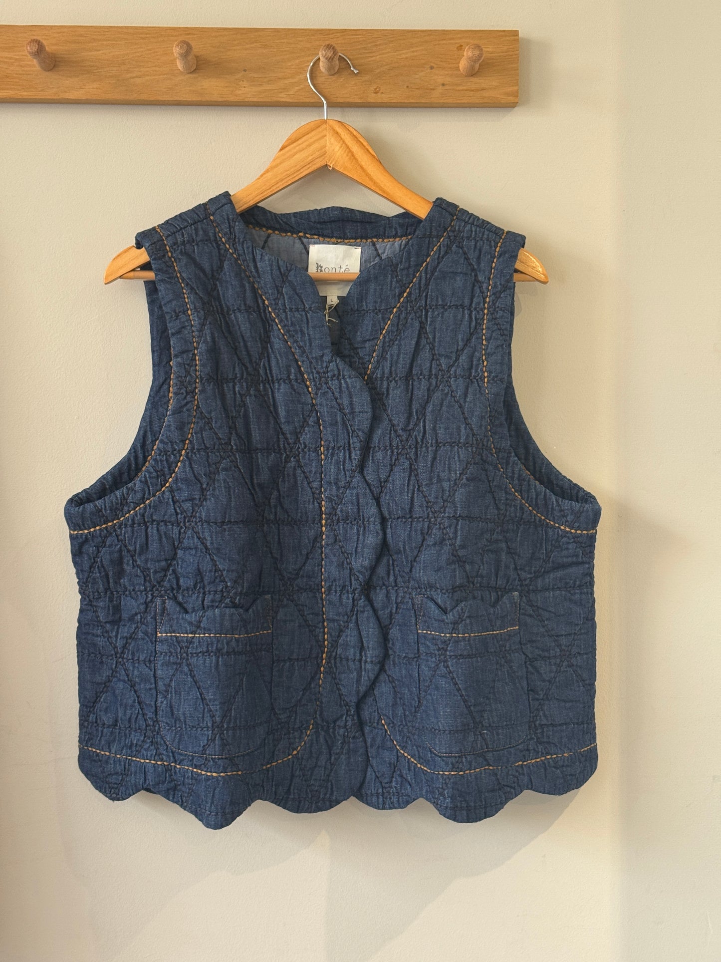 Bonte Estelle Gilet denim AW25