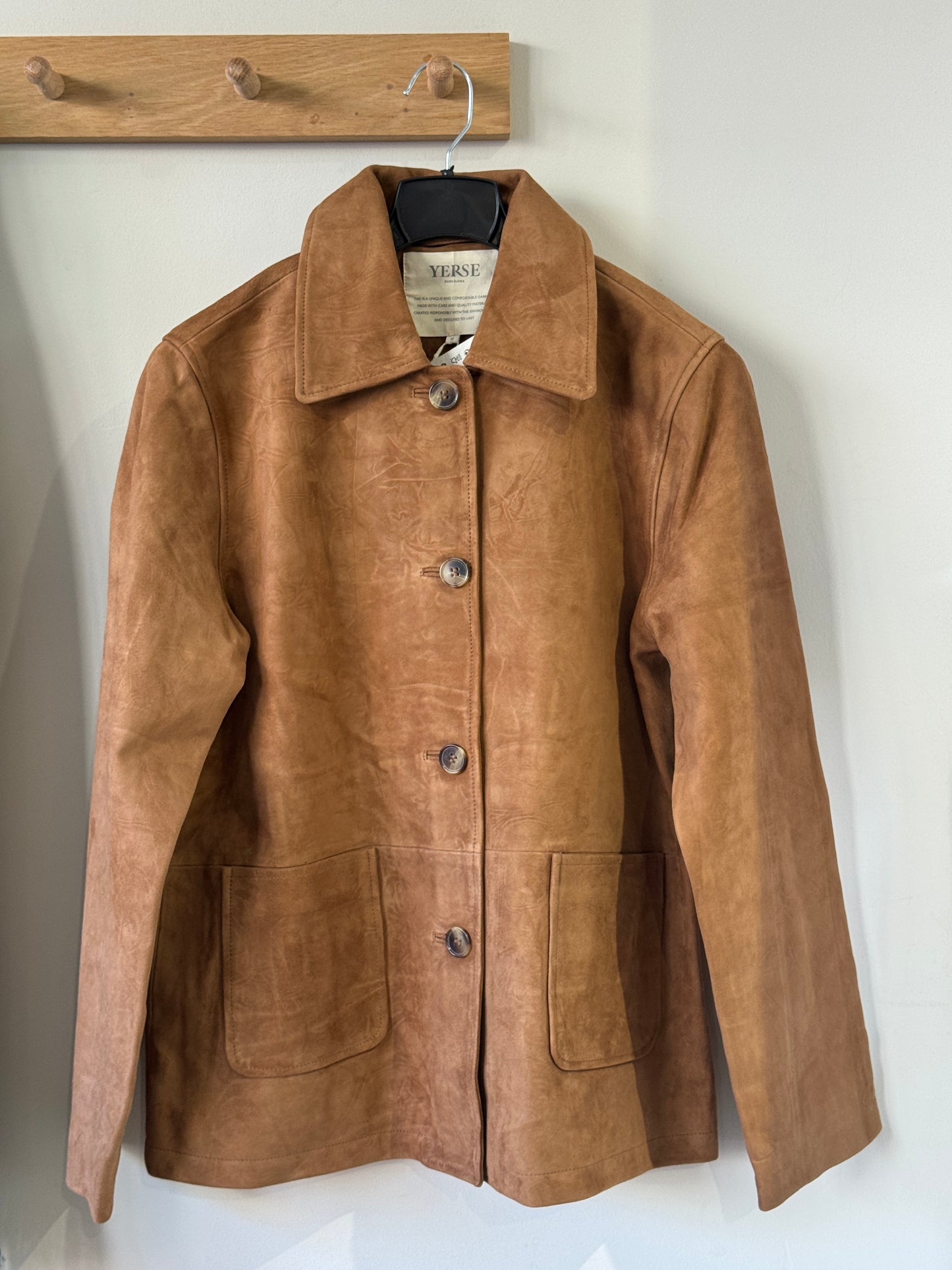 Yerse AW25 Amber Suede Jacket 43860