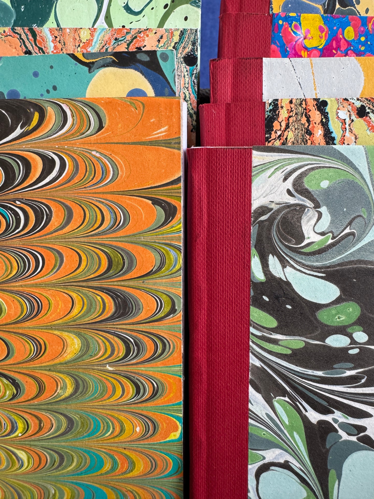 Marmorizatta Marbled Notebooks