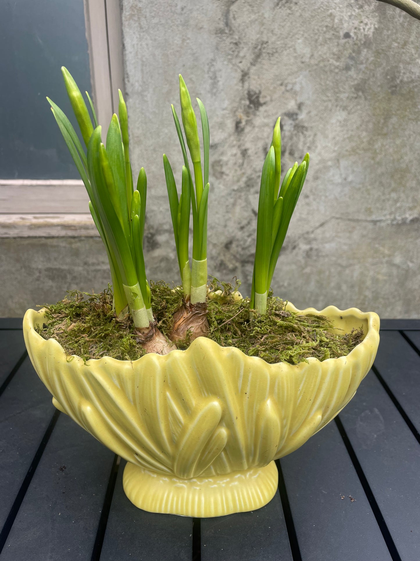 Vintage Mantle Vase Planter