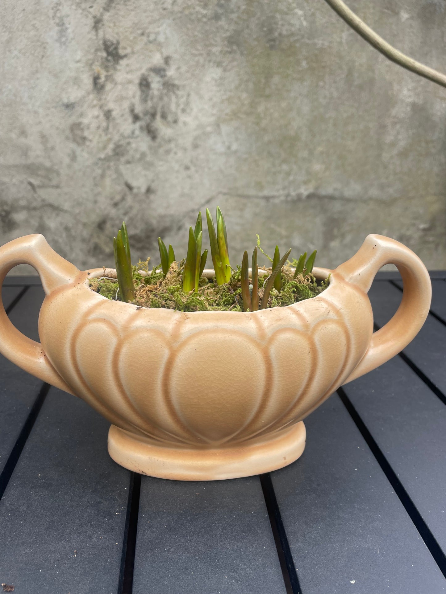 Vintage Mantle Vase Planter