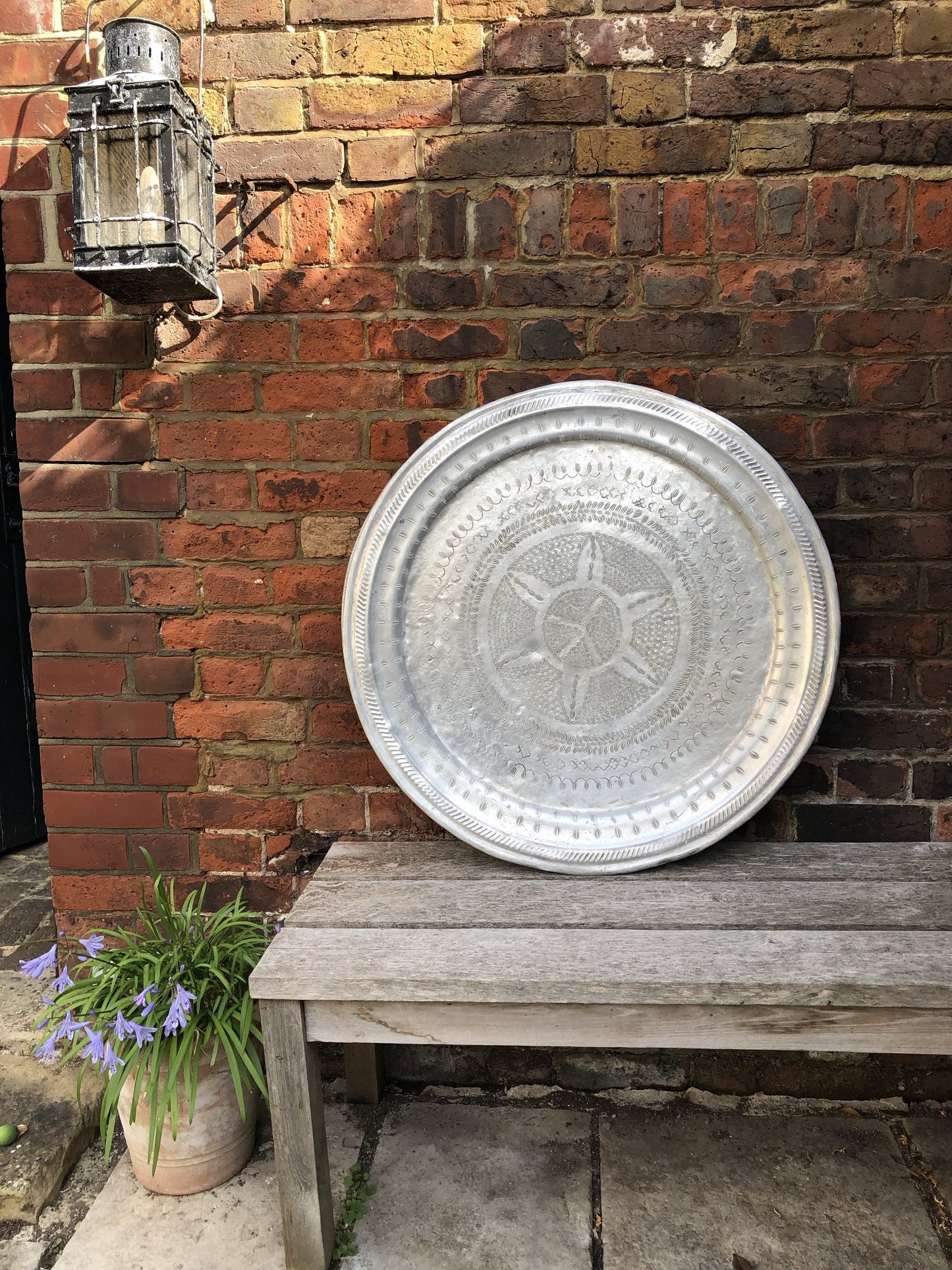 Vintage Moroccan Tea Tray