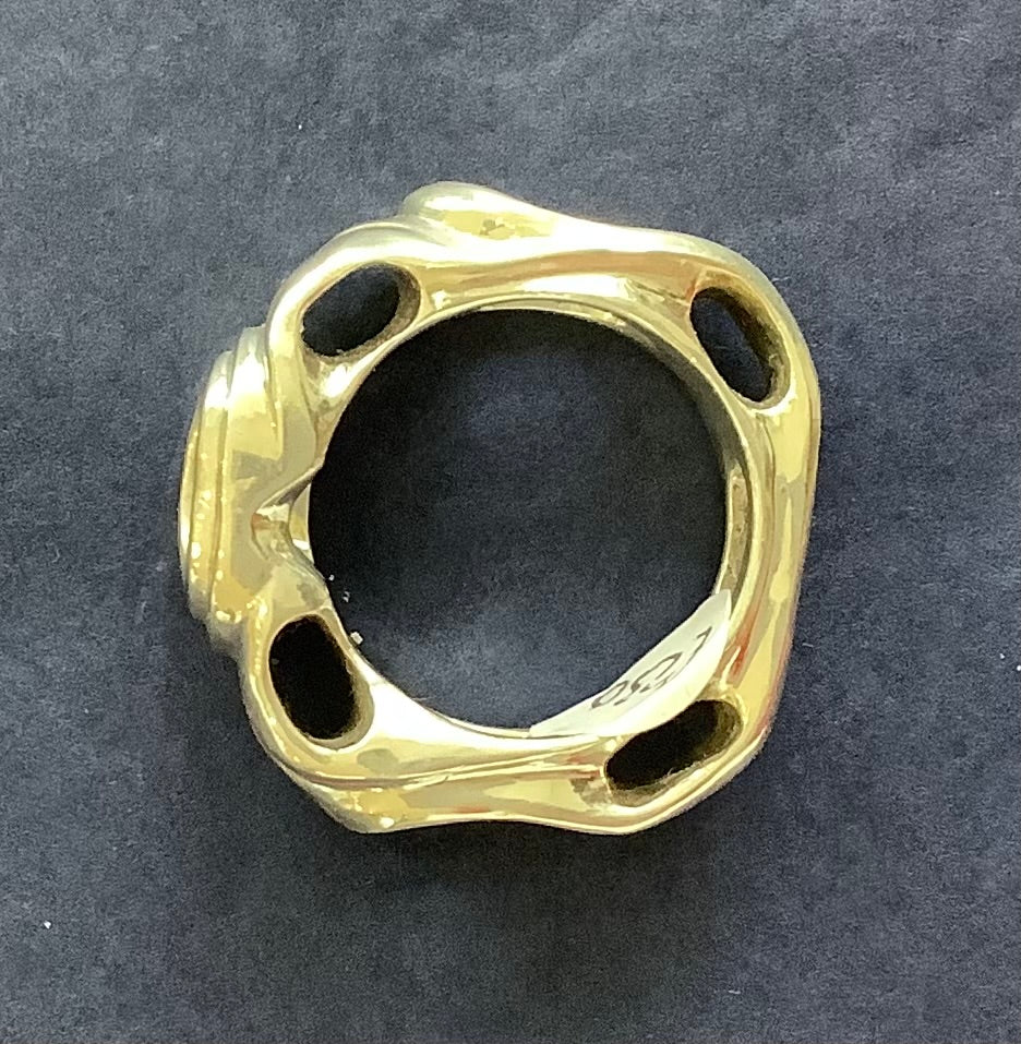 Hiromi Bijoux chunky silver ring