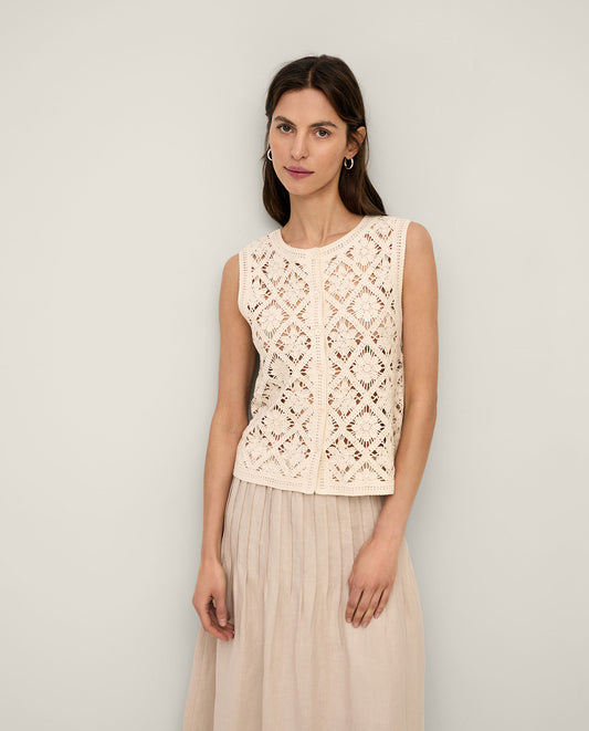 YERSE SS26 Crochet Vest