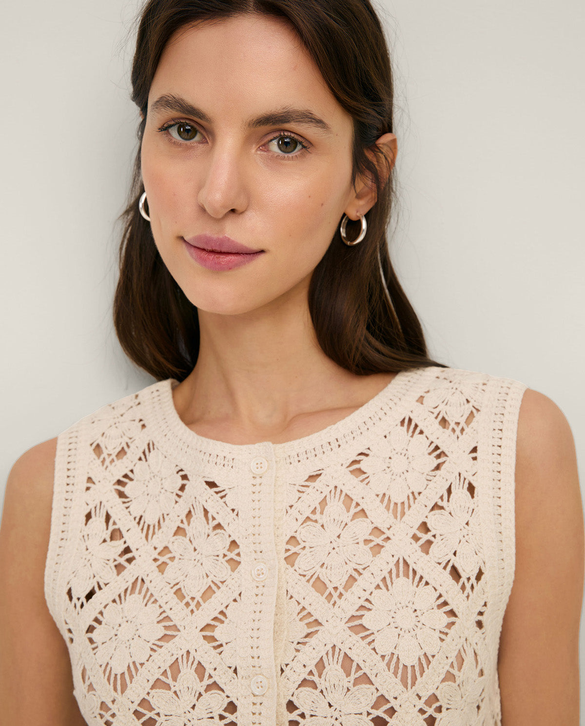 YERSE SS26 Crochet Vest
