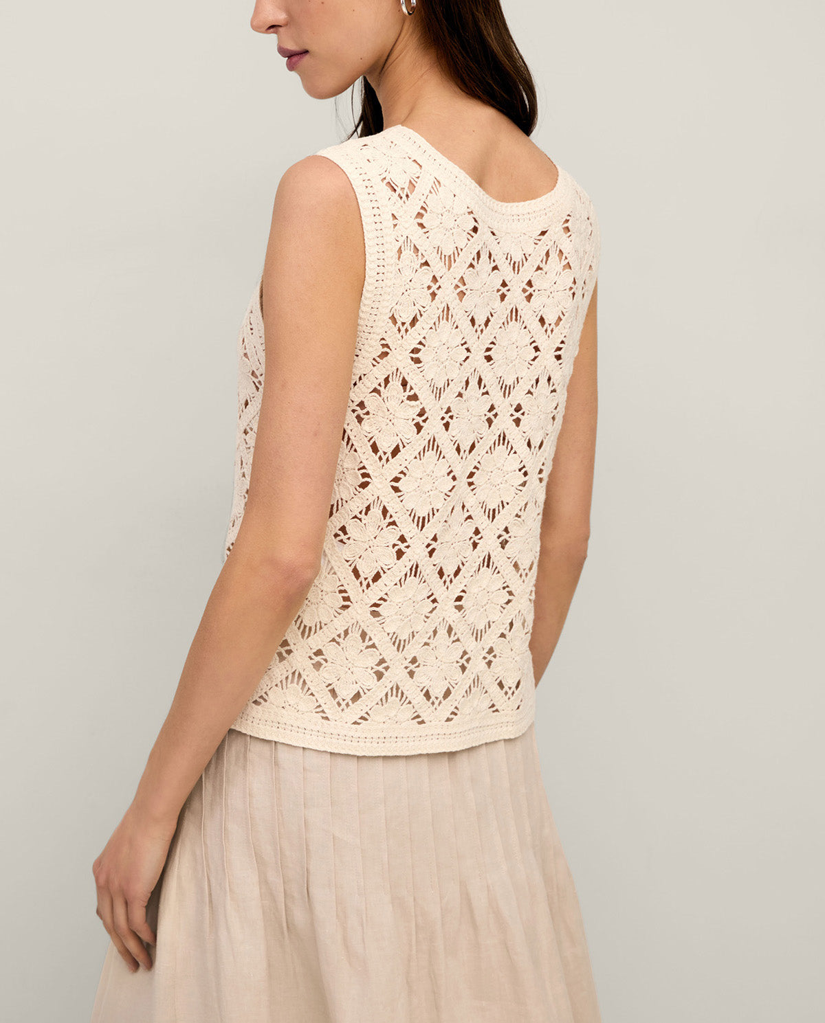 YERSE SS26 Crochet Vest