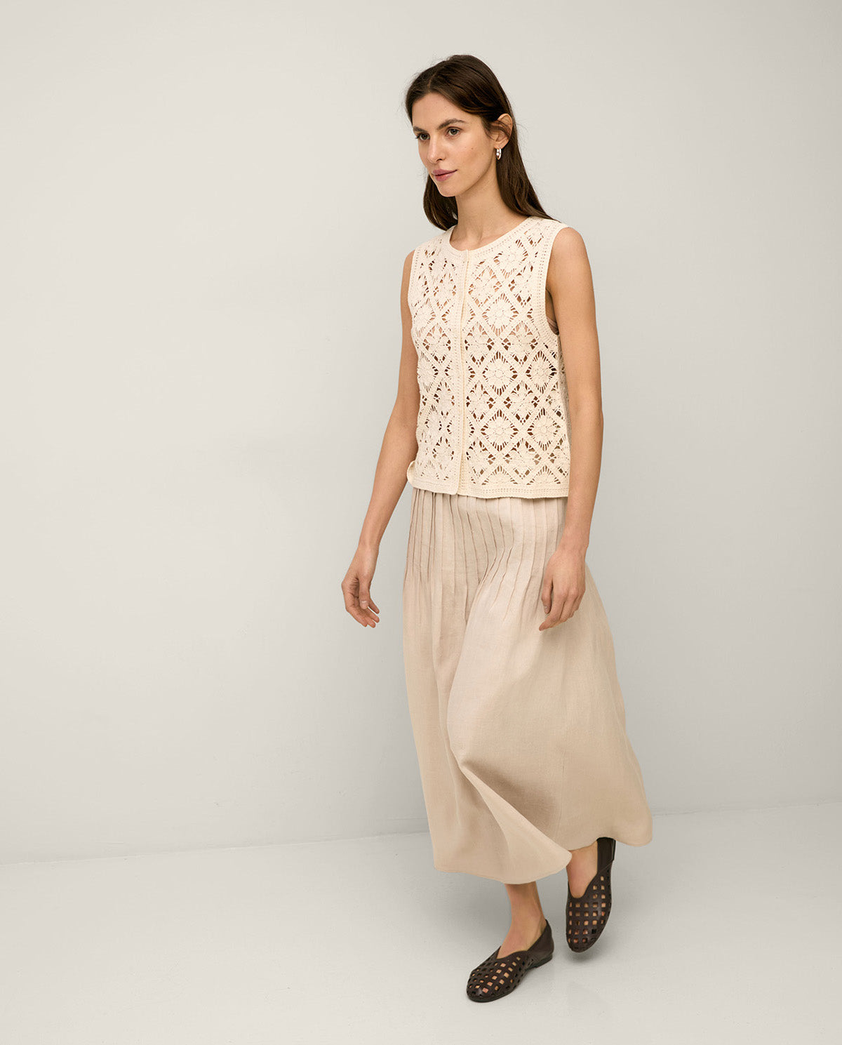 YERSE SS26 Crochet Vest