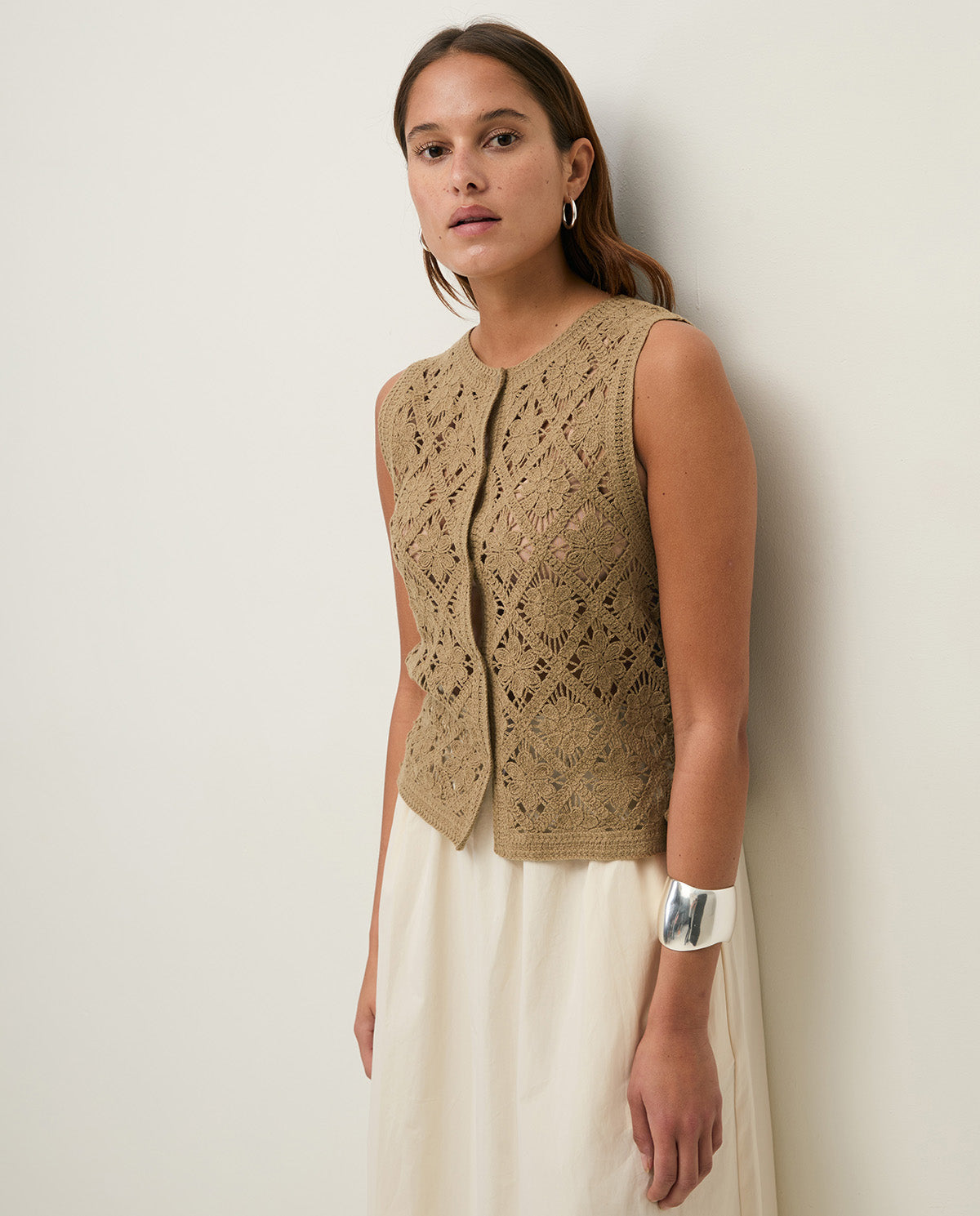 YERSE SS26 Crochet Vest