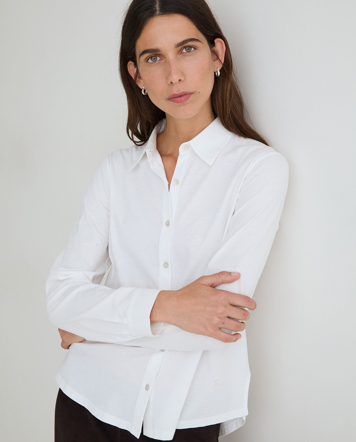 Yerse Basic Knit Shirt