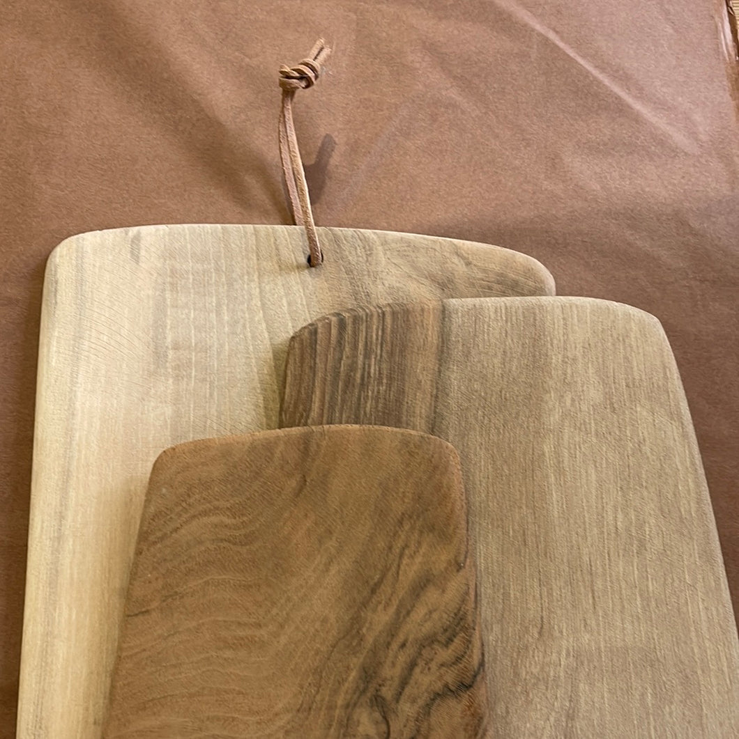 Maroc Walnut Wood Small Flat board