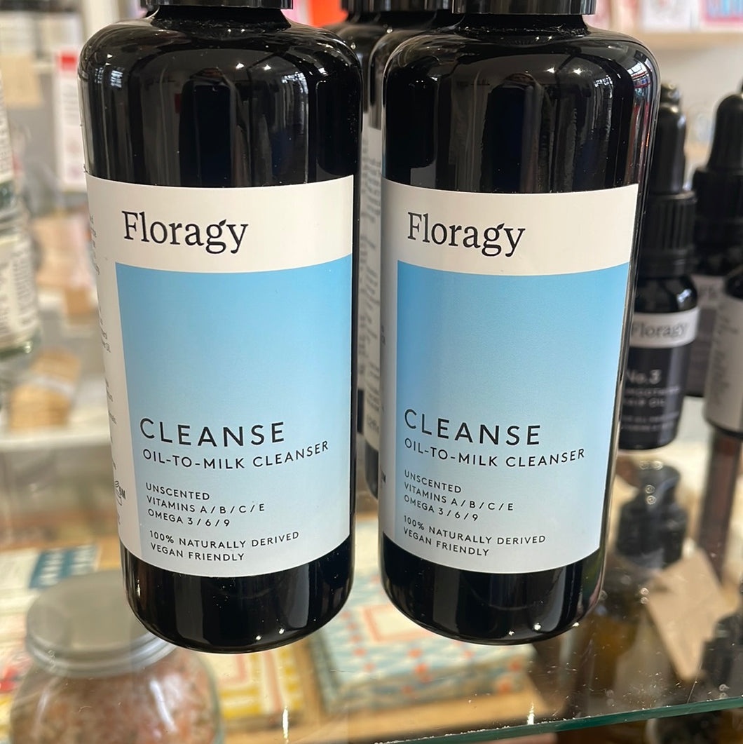 Floragy cleanse oil to milk