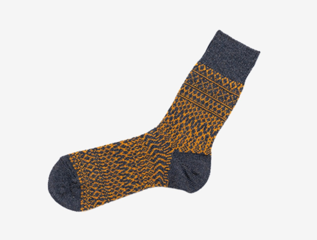 Nishiguchi Kutsushita Oslo Jacquard Socks