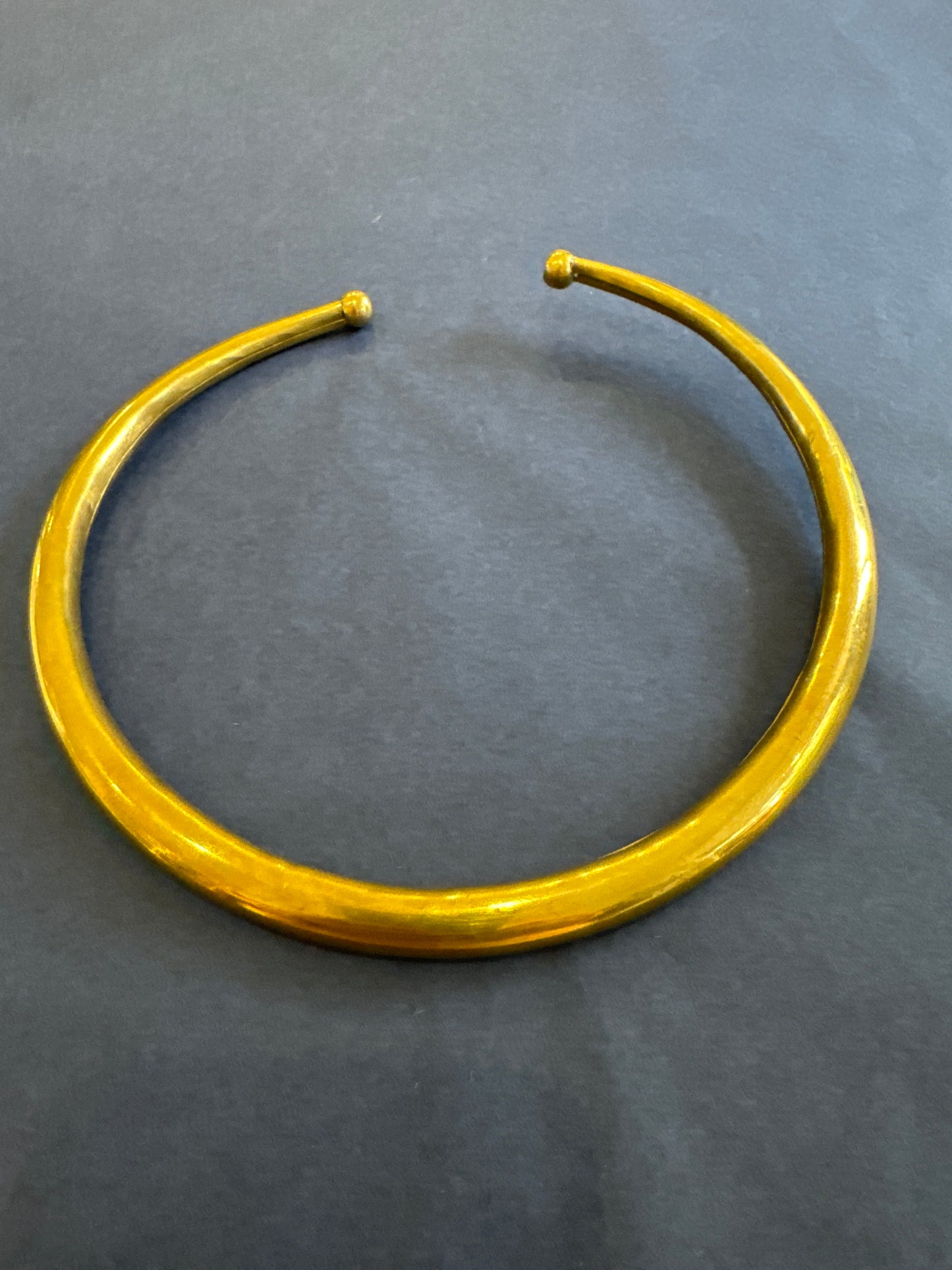 MAROC Brass Chunky Choker