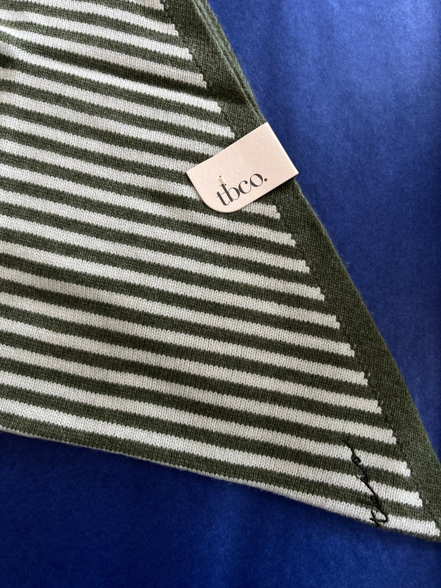 TBCo Merino triangle scarf