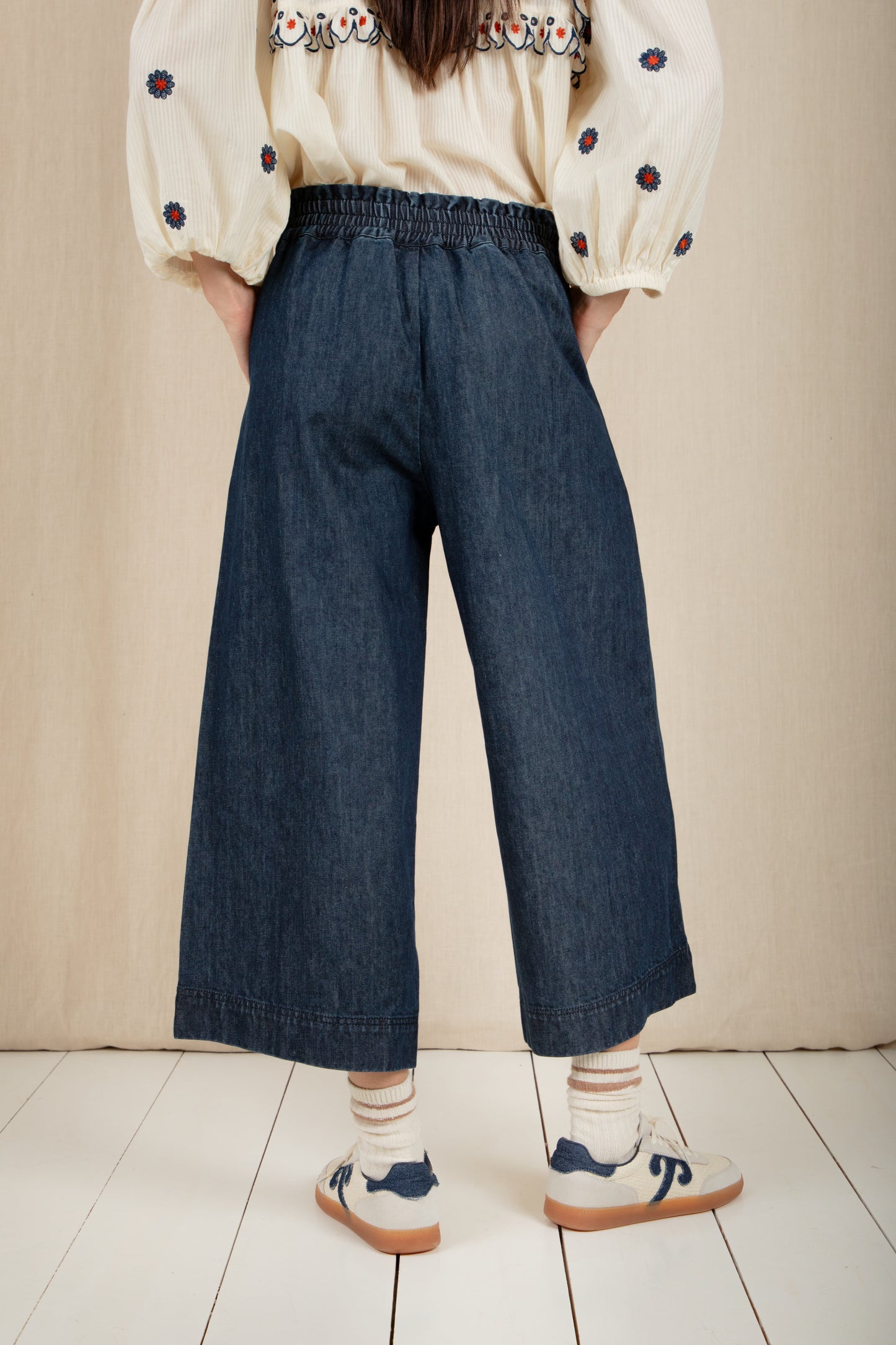 Bonte SS26 Bijou Trouser Dark Wash Denim