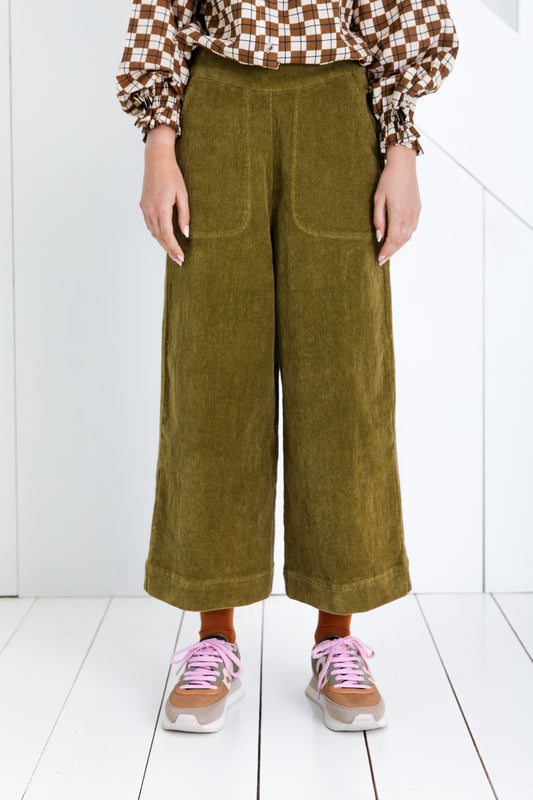 Bonte Bijou Trouser Olive AW25