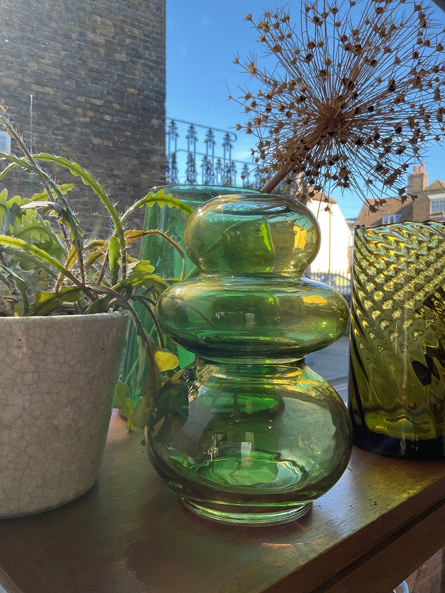 Wikholm Form Bollie Vase Green
