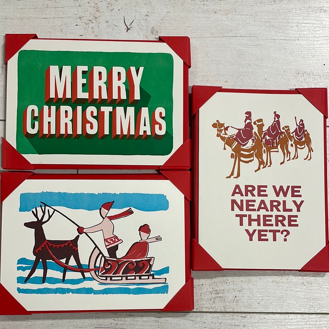 XMAS CARD Archivist pack of 5