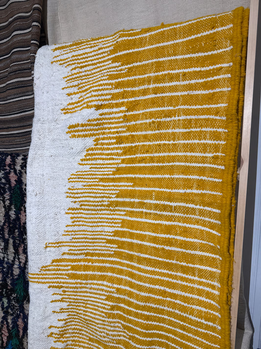 MAROC Vintage Yellow &Cream Rug