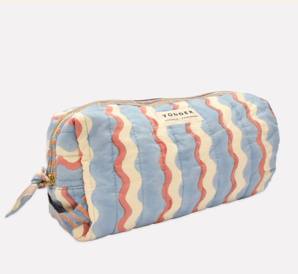 Yonder Quilted Organic Cotton Pouch