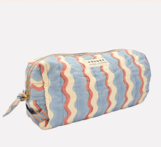 Yonder Quilted Organic Cotton Pouch