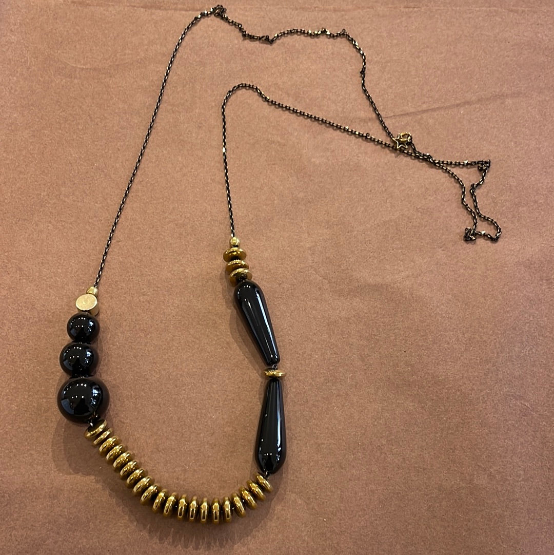 Brass and Bold LONG OR BOXED necklace