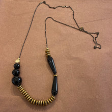 Load image into Gallery viewer, Brass and Bold LONG OR BOXED necklace
