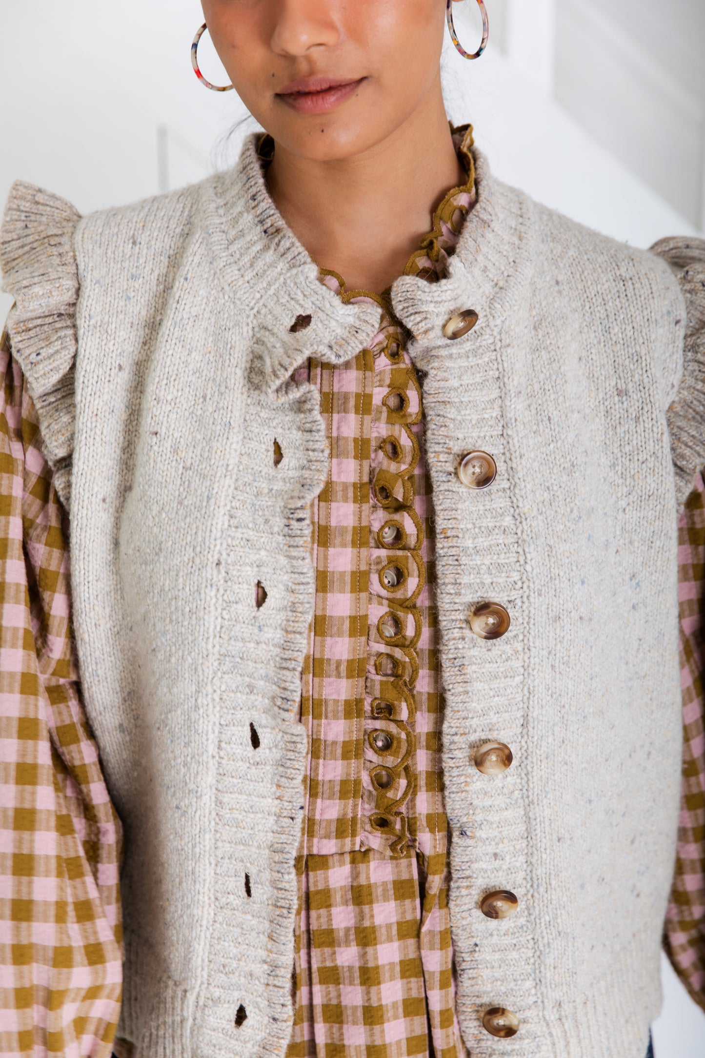Bonte Della Gilet Oyster