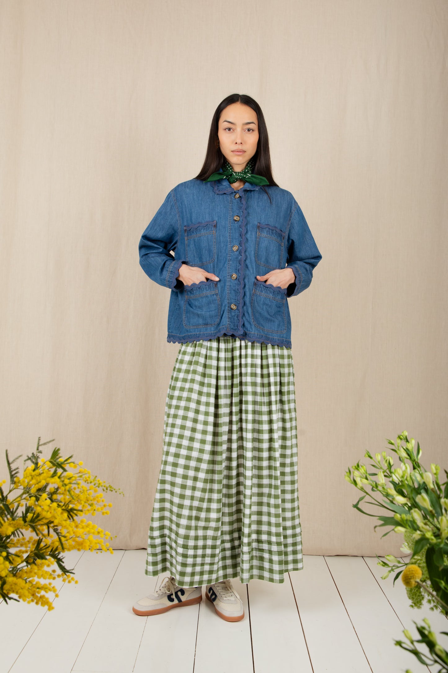 Bonte SS26 Florence Jacket Denim Dark Wash
