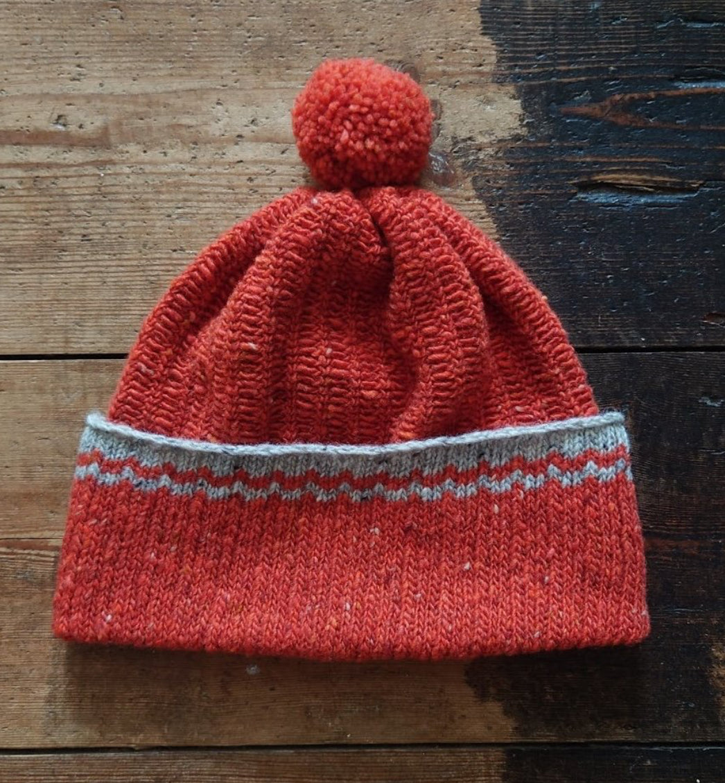 Kate Jones hat - Bobble