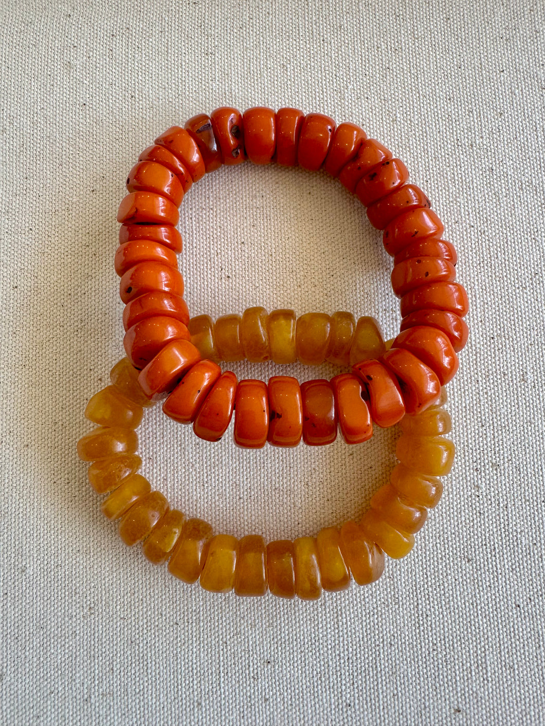 MAROC Jewellery 25 Ochre Bead