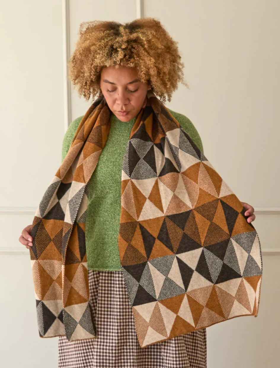 ROVE SCARF Windmill Scarf Tobacco