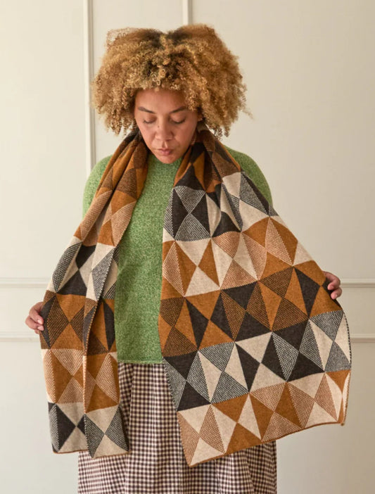 ROVE SCARF Windmill Scarf Tobacco