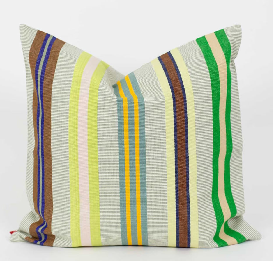 Afroart Striped Pillow