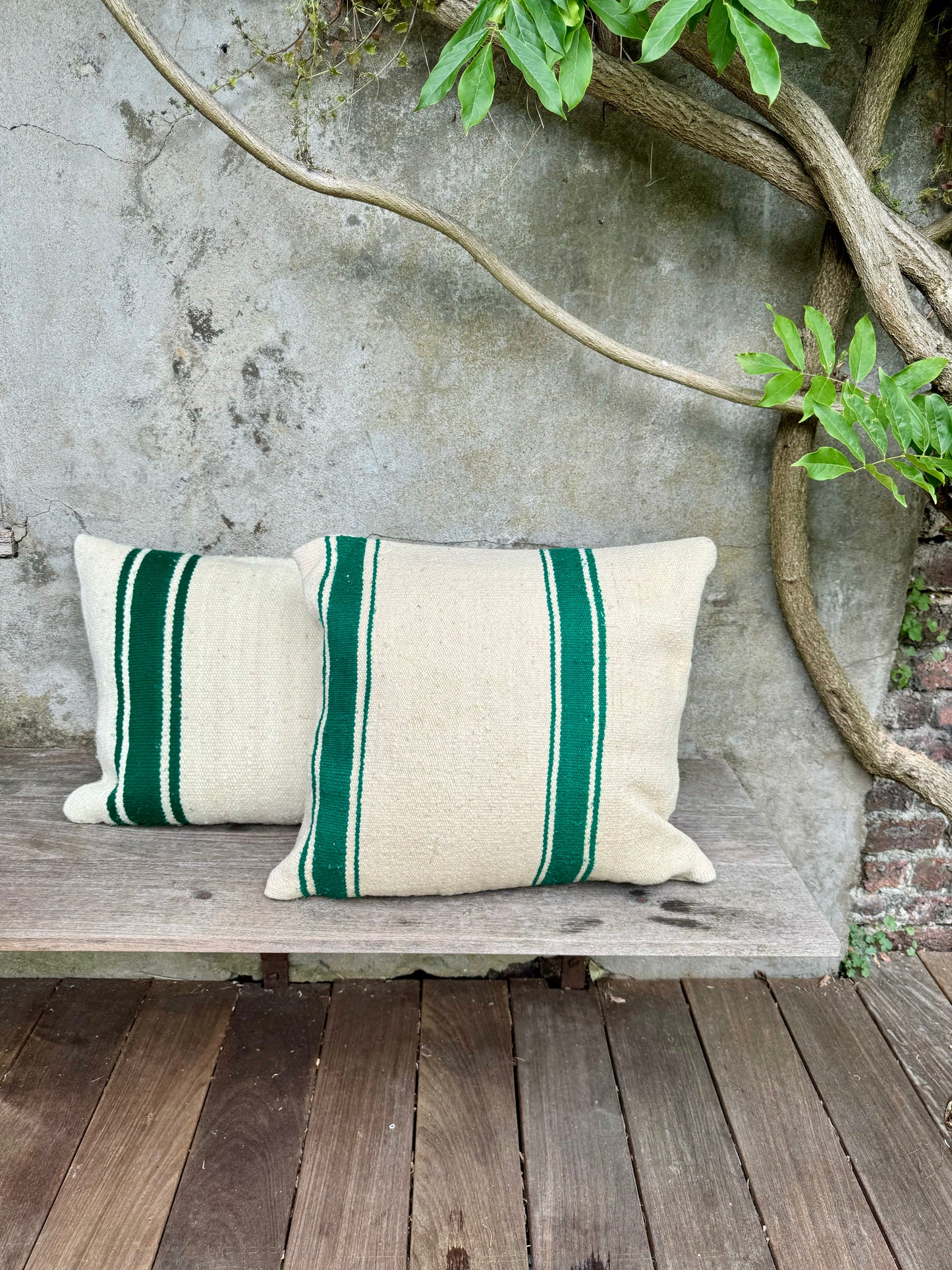 MAROC VINTAGE TEXTILES Wool Cushion - varied sizes